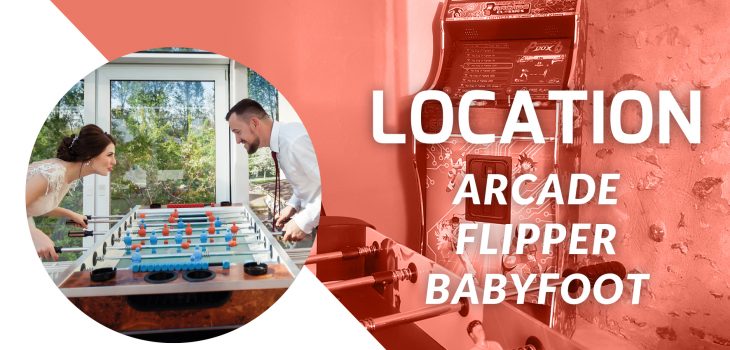 Location de jeux de café : baby-foot, flipper et borne d’arcade, en Maine-et-Loire