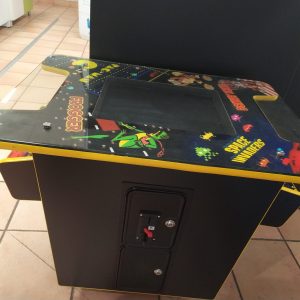 Table cocktail style borne d'arcade