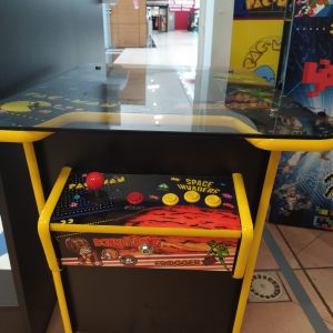 Table cocktail style borne d'arcade