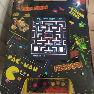 Table cocktail style borne d'arcade