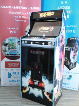 Location Borne Arcade Retour vers le futur
