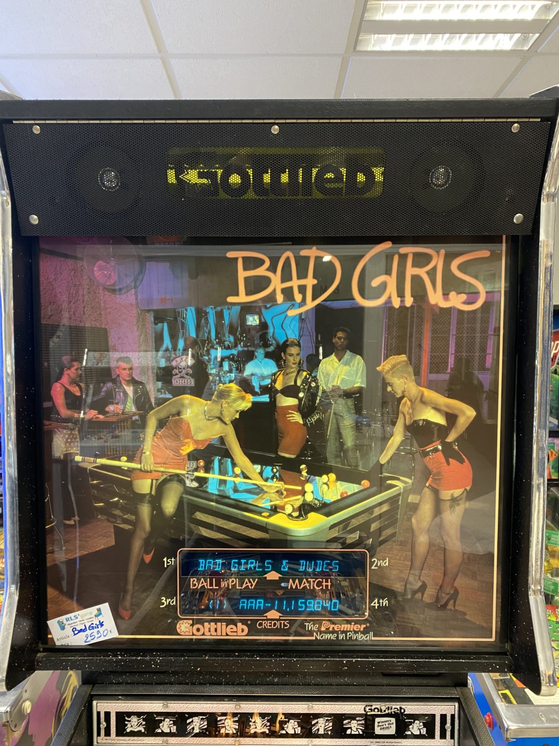 Flipper Bad Girls Gottlieb