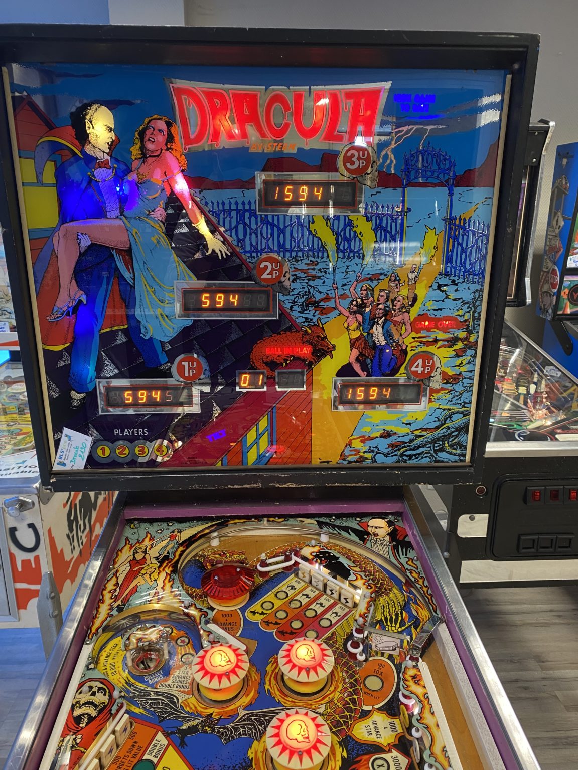 Flipper Bad Dracula Stern