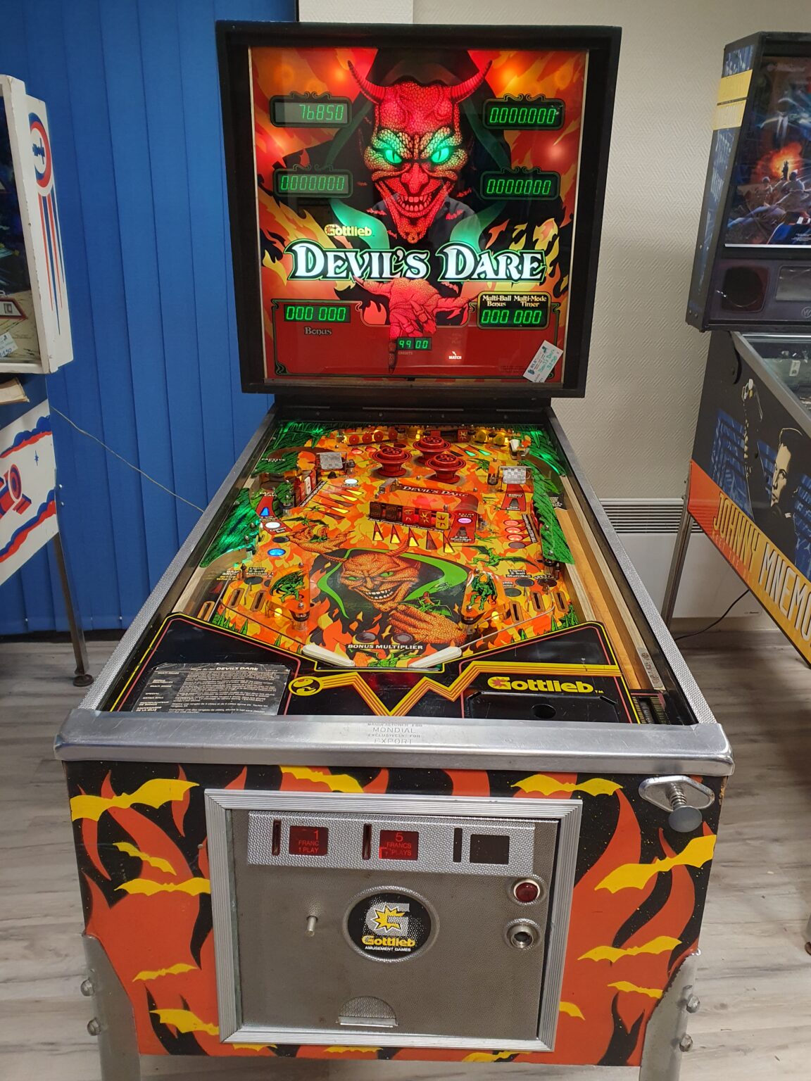 Flipper Devil's Dare Gottlieb – Image 4