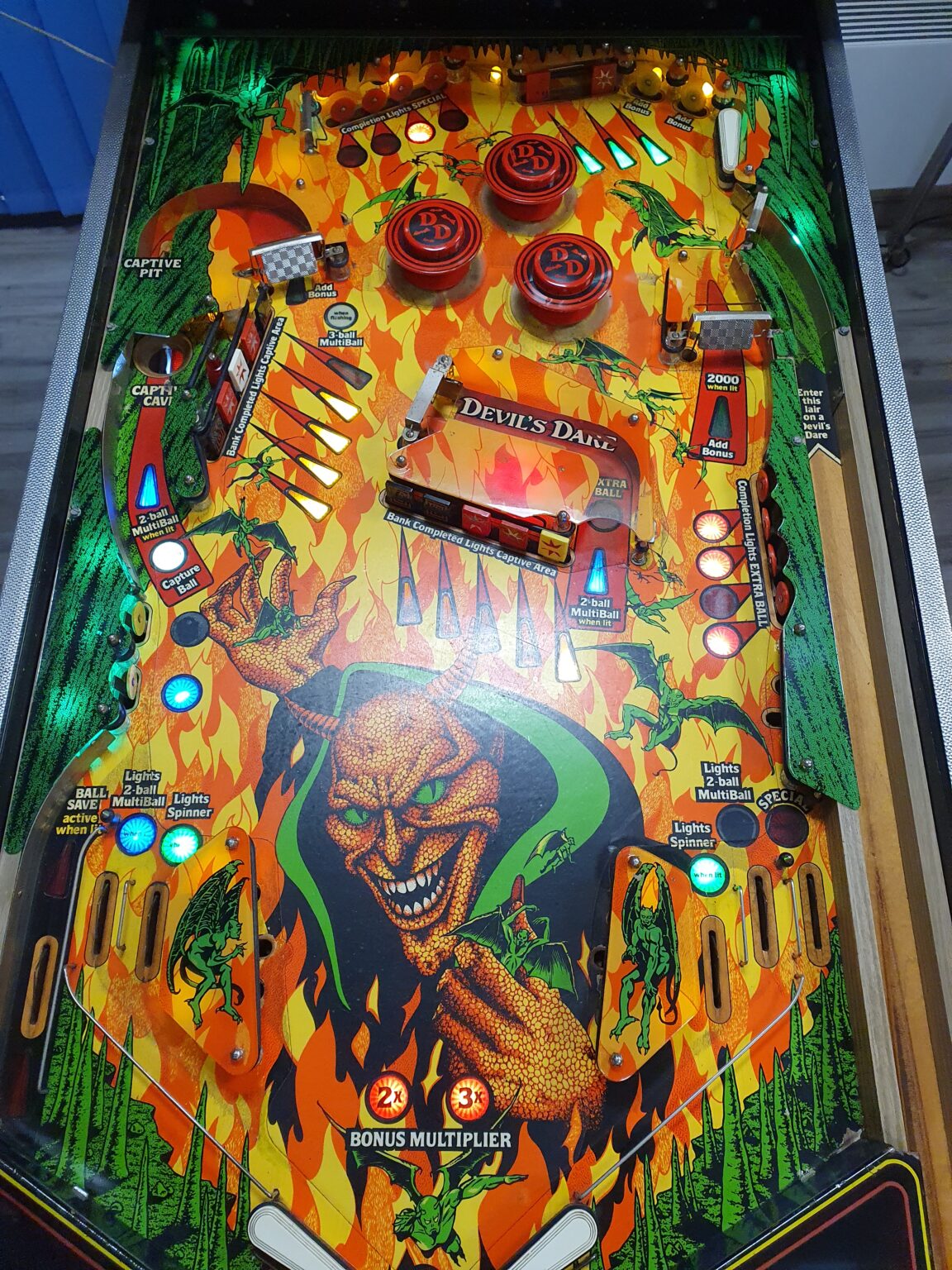 Flipper Devil's Dare Gottlieb